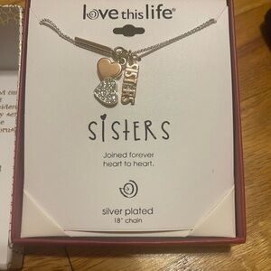 Sibling necklace